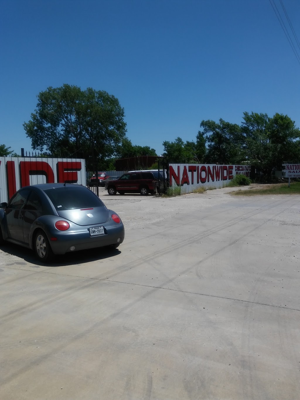 Nationwide Discount Auto Salvage | 7307 E Kennedale Pkwy, Kennedale, TX 76060, USA | Phone: (817) 572-3030