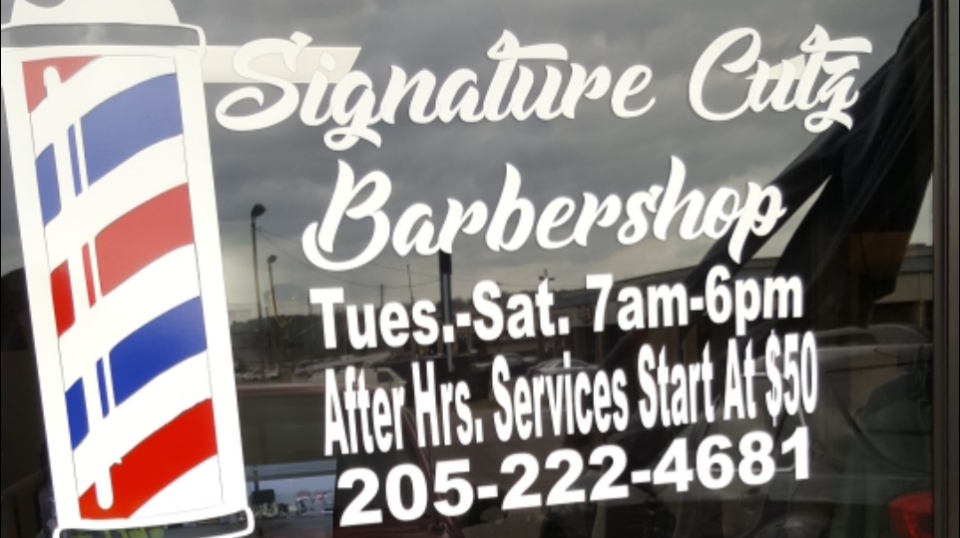 Signature Cutz Barbershop | 903 Old Warrior River Rd, Hueytown, AL 35023, USA | Phone: (205) 222-4681