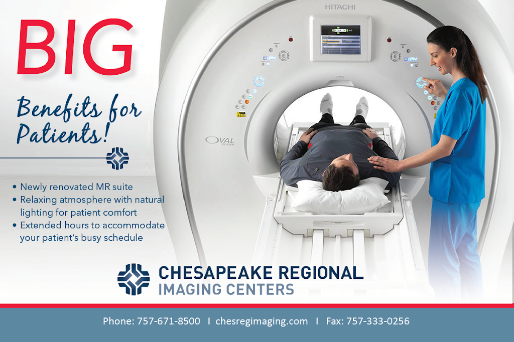Chesapeake Regional Imaging Center - Kingsborough | 676A Kingsborough Square, Chesapeake, VA 23320, USA | Phone: (757) 671-8500