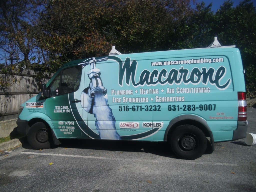 Maccarone Plumbing & Heating | 10 Sea Cliff Ave, Glen Cove, NY 11542, USA | Phone: (516) 671-3232