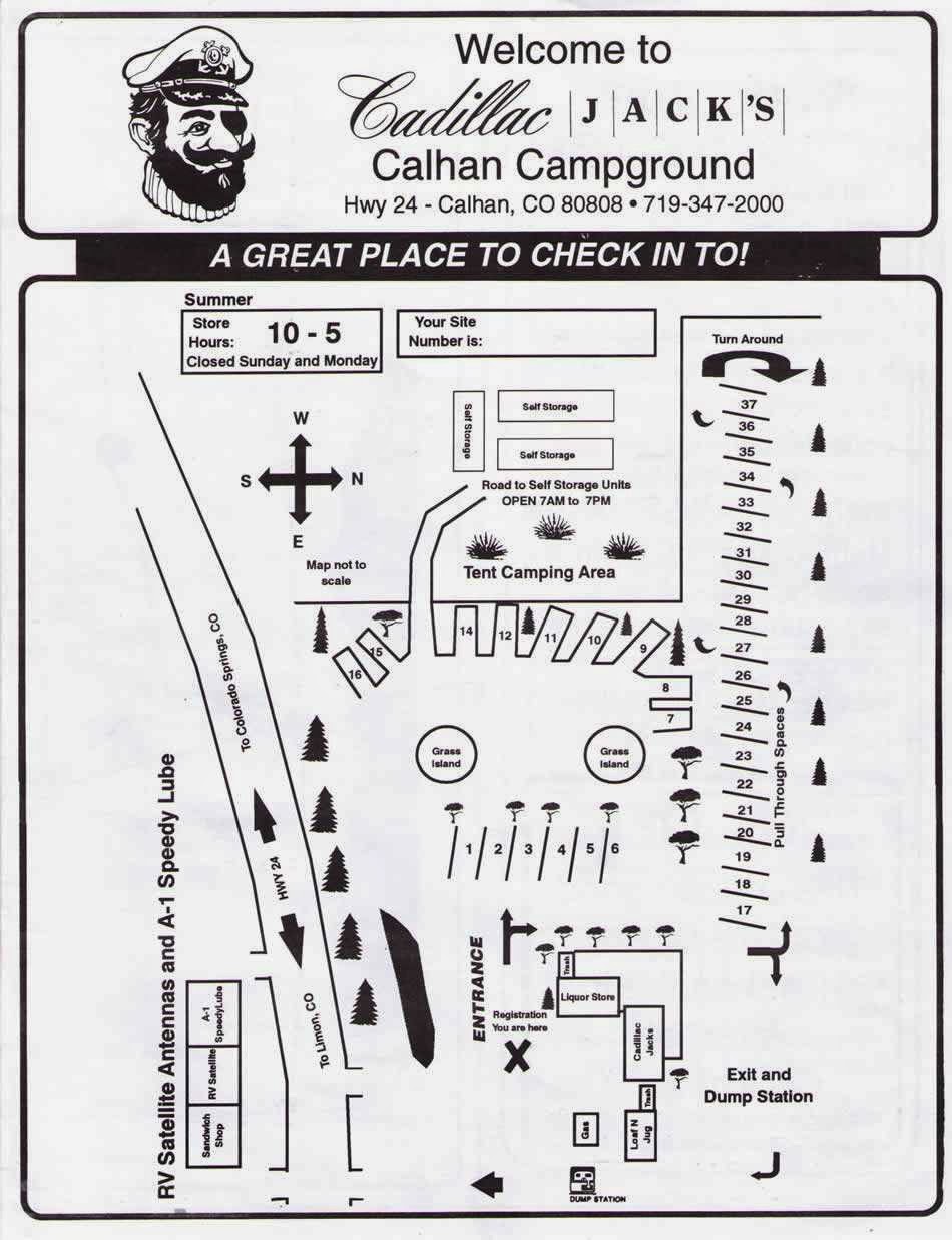 Cadillac Jacks RV Park & Campground | 1001 5th St, Calhan, CO 80808, USA | Phone: (719) 347-2000