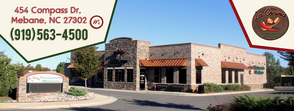 La Cocina Mexican Restaurant | 454 Compass Dr, Mebane, NC 27302, USA | Phone: (919) 563-4500