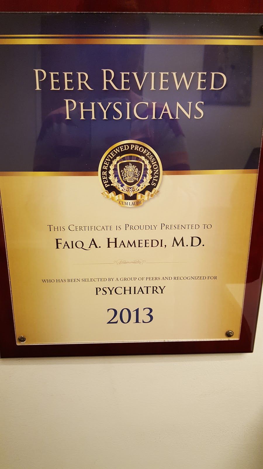 Dr. Faiq A. Hameedi, MD | 455 Central Park Ave #311, Scarsdale, NY 10583, USA | Phone: (914) 574-5390