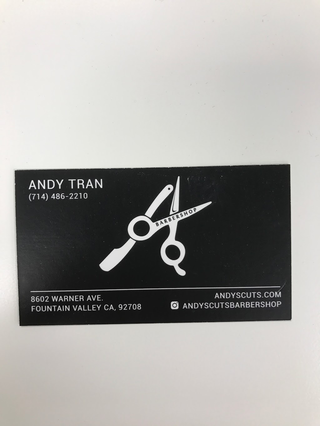 Andys Cuts Barbershop | 8602 Warner Ave, Fountain Valley, CA 92708, USA | Phone: (714) 588-9334