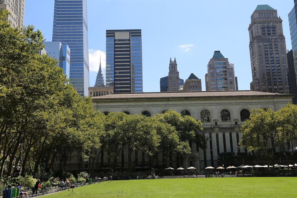 Bryant Park | New York, NY 10018, USA | Phone: (212) 768-4242