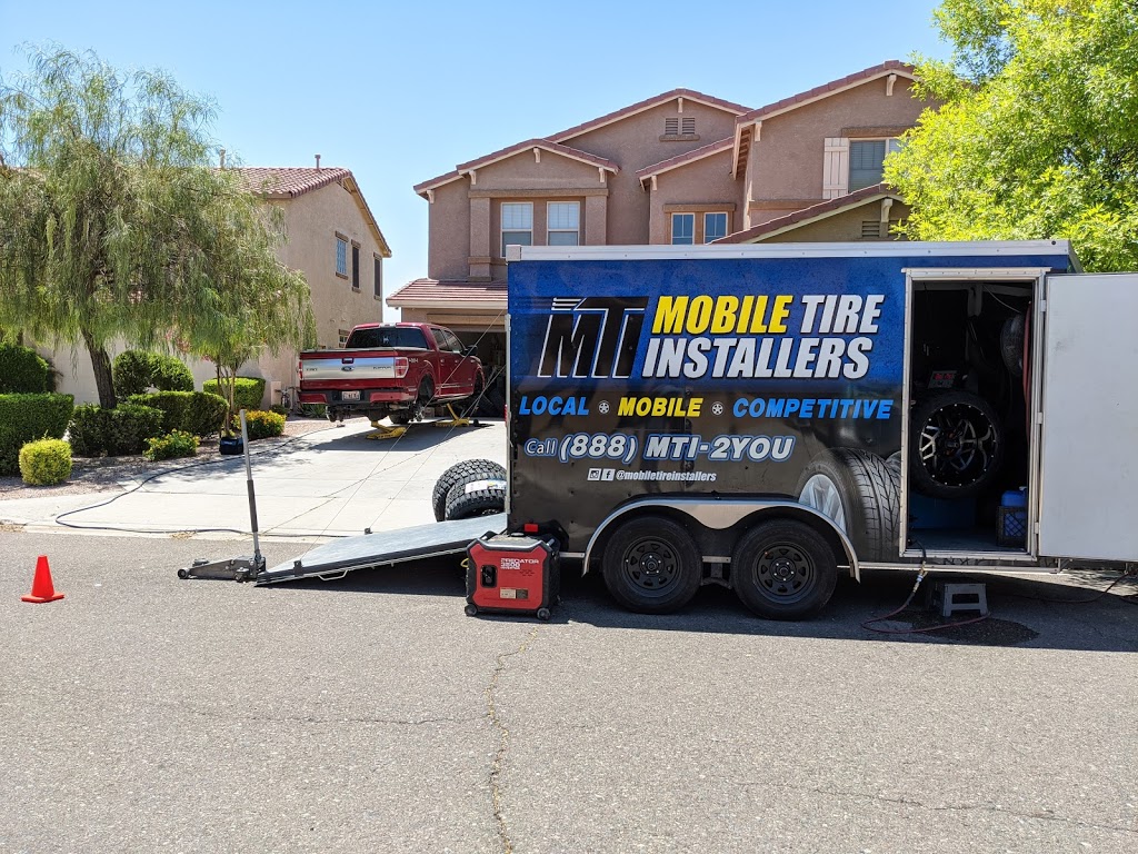 MTI MOBILE TIRE INSTALLERS | 2763 W Sunshine Butte Dr, Queen Creek, AZ 85142, USA | Phone: (888) 684-2968