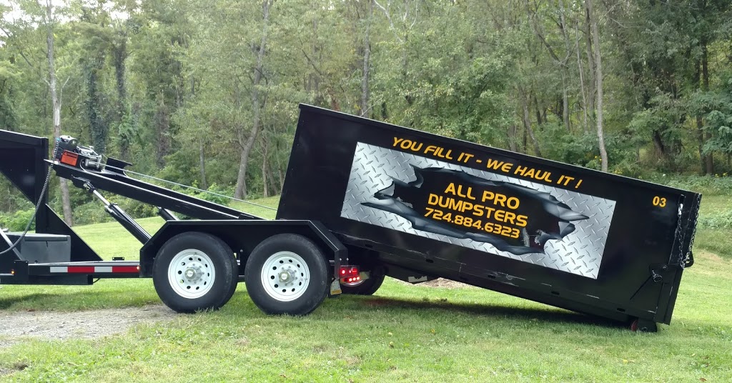 All Pro Dumpsters | 1308 Grant St, Bulger, PA 15019 | Phone: (724) 884-6323