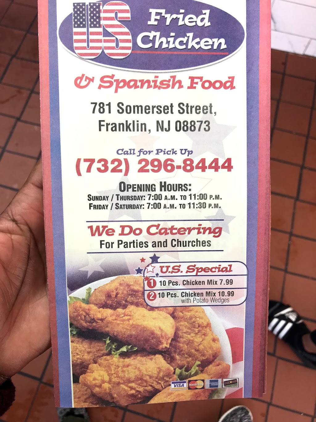 USA Fried Chicken | 781 Somerset St, Somerset, NJ 08873 | Phone: (732) 296-8444