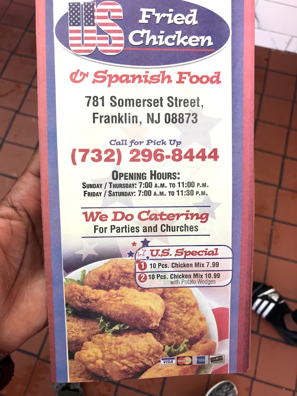 USA Fried Chicken | 781 Somerset St, Somerset, NJ 08873, USA | Phone: (732) 296-8444