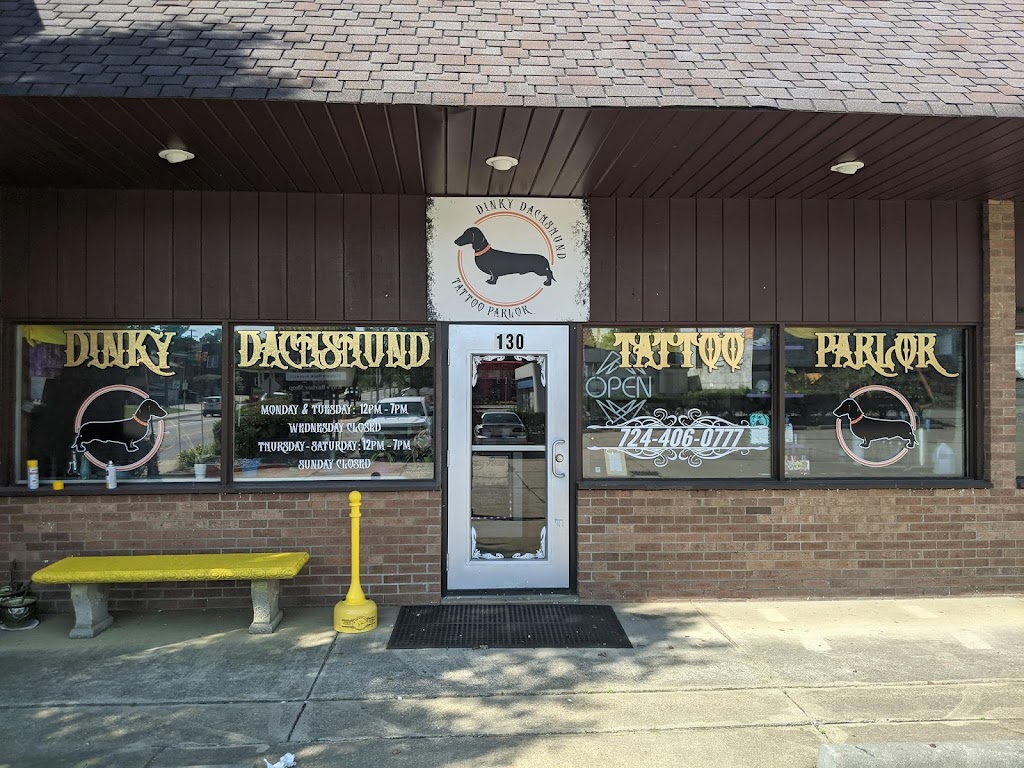 Dinky Dachshund Tattoo Parlor | 130 New Castle St, Slippery Rock, PA 16057, USA | Phone: (724) 406-0777