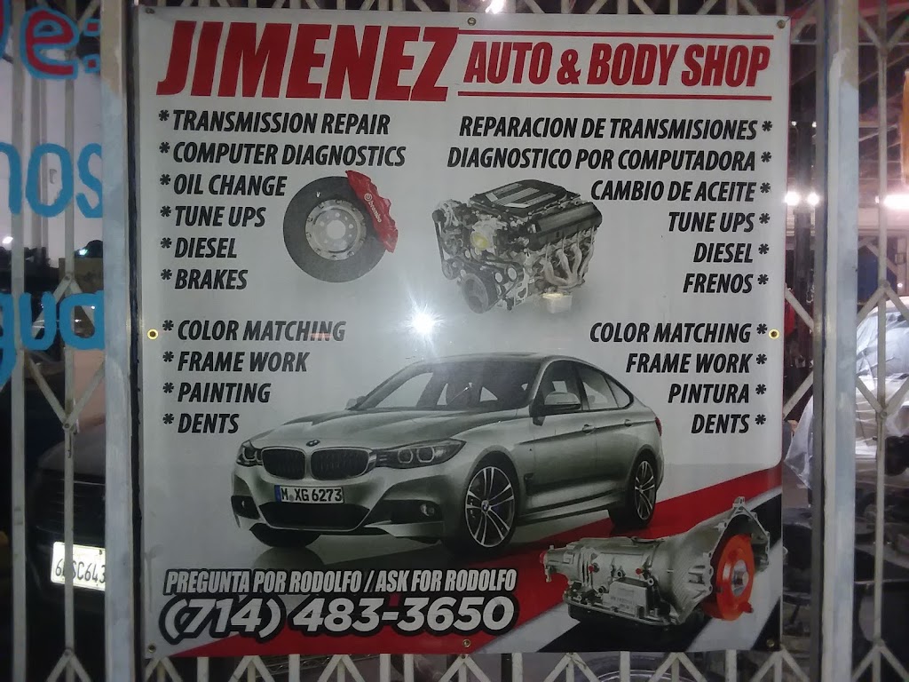 Jimenez Auto-body Repair | 3635B W 1st St, Santa Ana, CA 92703 | Phone: (714) 483-3650