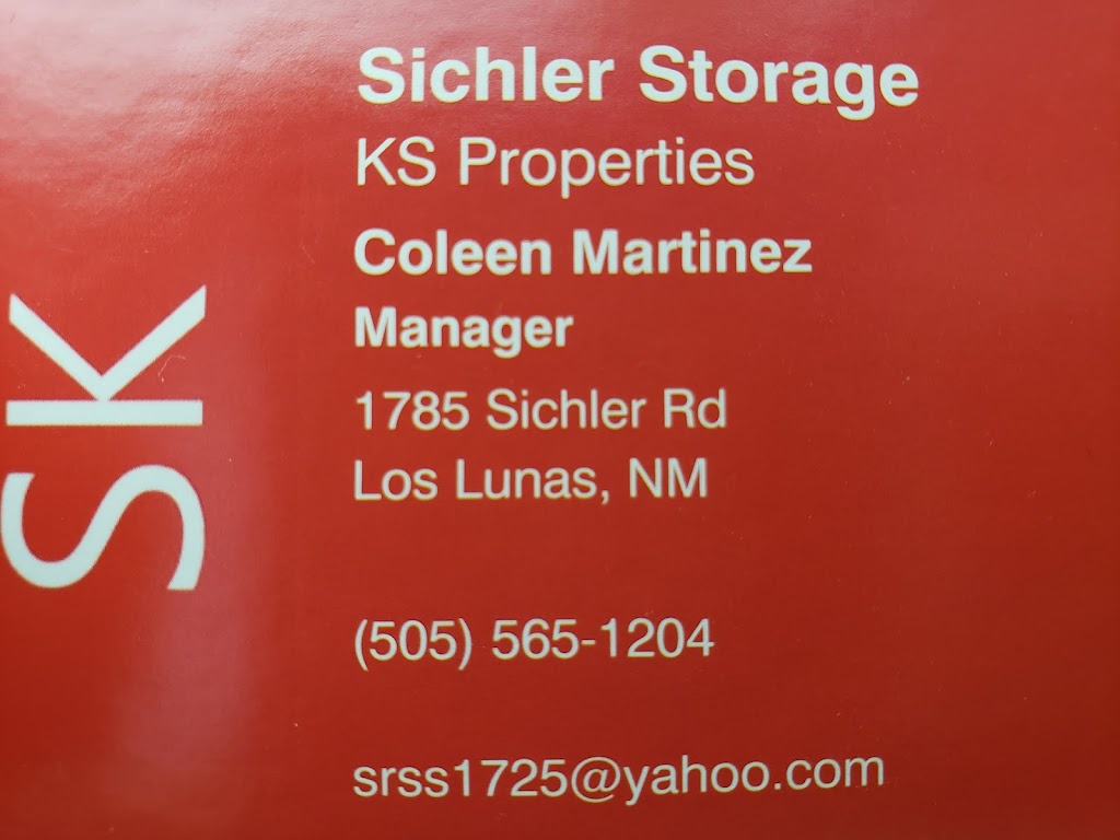 Sichler Road Self-Storage | 1785 Sichler Rd, Los Lunas, NM 87031, USA | Phone: (505) 565-1204
