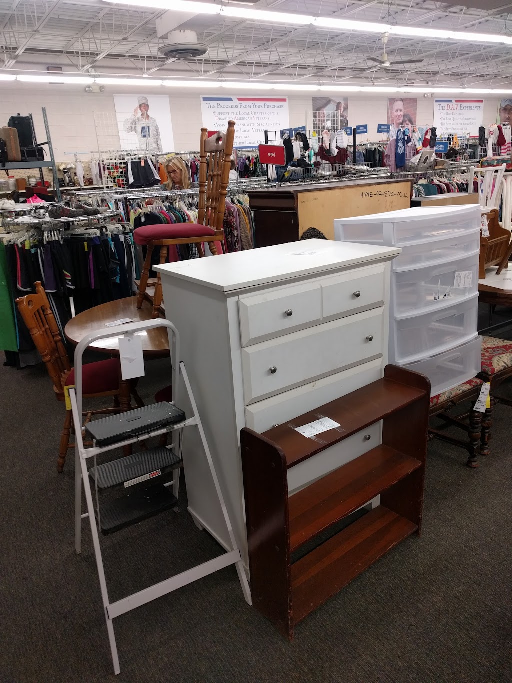 DAV Thrift Store | 440 Merrimac Trail, Williamsburg, VA 23185 | Phone: (757) 220-0839