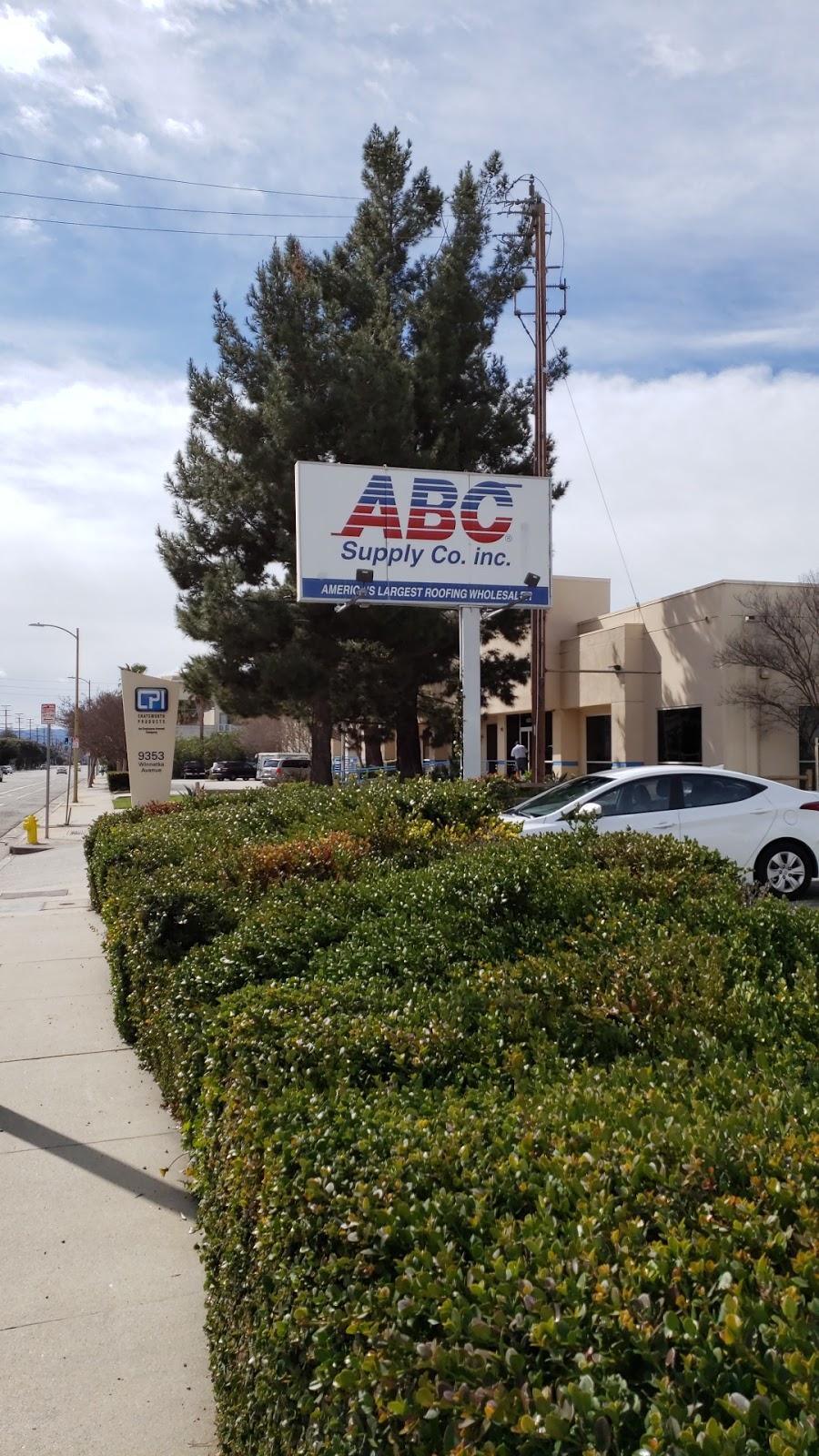 ABC Supply Co. Inc. | 9401 Winnetka Ave, Chatsworth, CA 91311, USA | Phone: (818) 998-1600