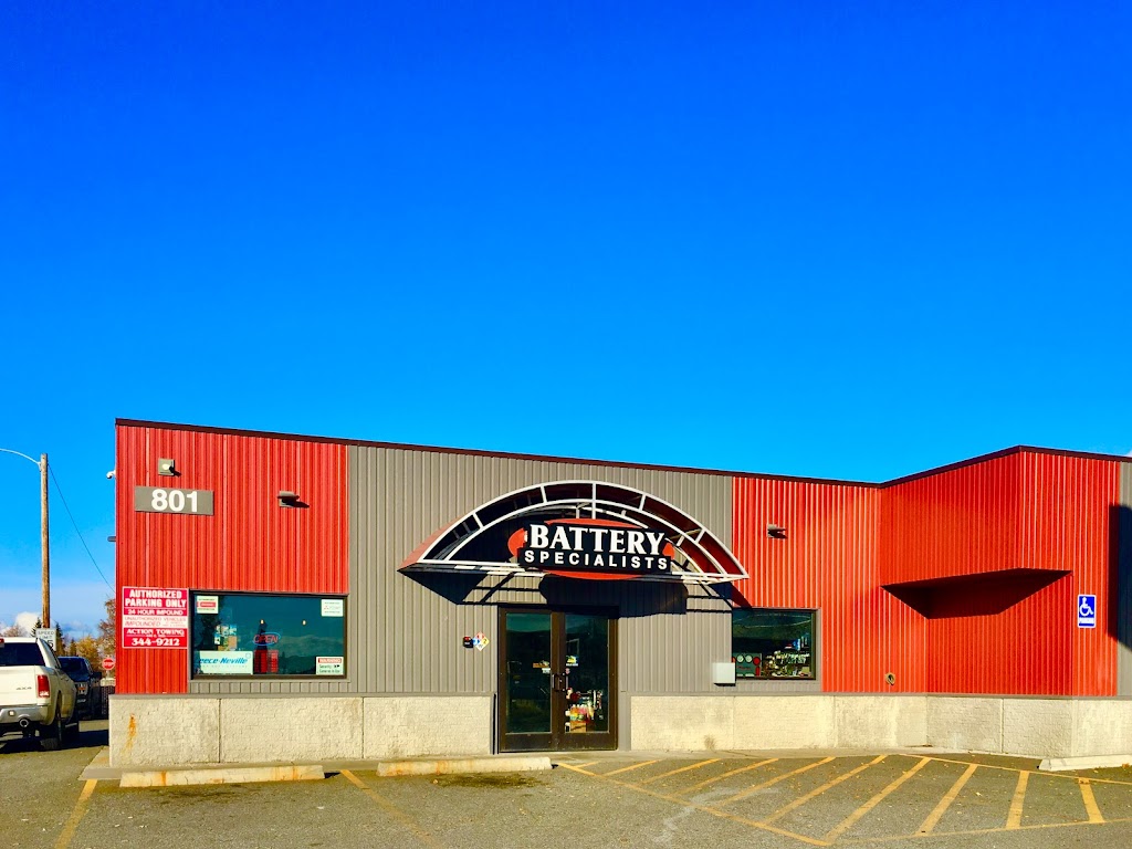 Battery Specialist of Alaska | 801 E 15th Ave, Anchorage, AK 99501, USA | Phone: (907) 276-5251