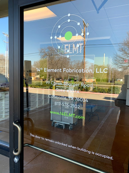 14th Element Fabrication | 99 Cheek-Sparger Rd #107-A, Colleyville, TX 76034, USA | Phone: (817) 576-2102