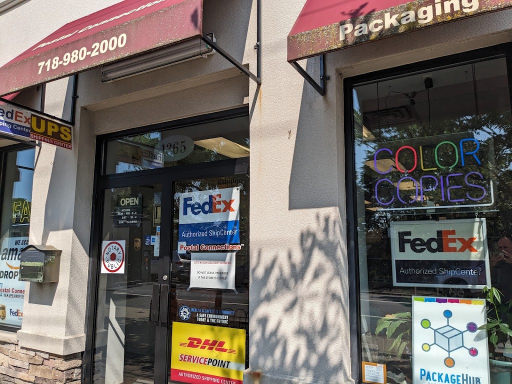 Postal Connections | 1365 N Railroad Ave, Staten Island, NY 10306, USA | Phone: (718) 980-2000