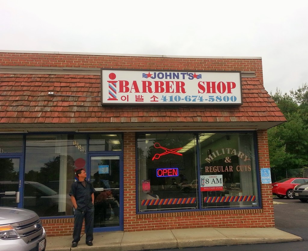John Ts Barber Shop | 1658A Annapolis Rd, Odenton, MD 21113, USA | Phone: (410) 674-5800