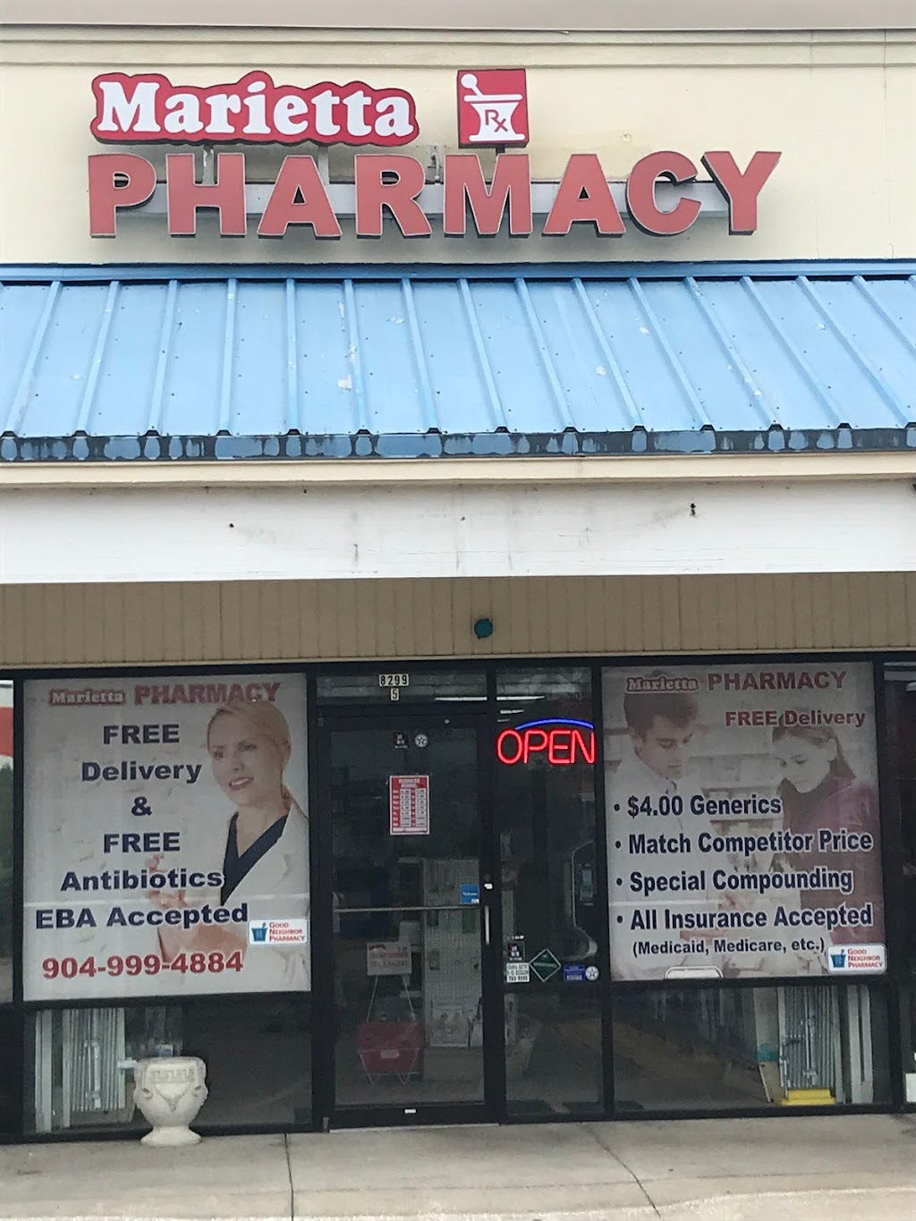 Marietta Pharmacy | 8299 W Beaver St #5, Jacksonville, FL 32220, USA | Phone: (904) 999-4884