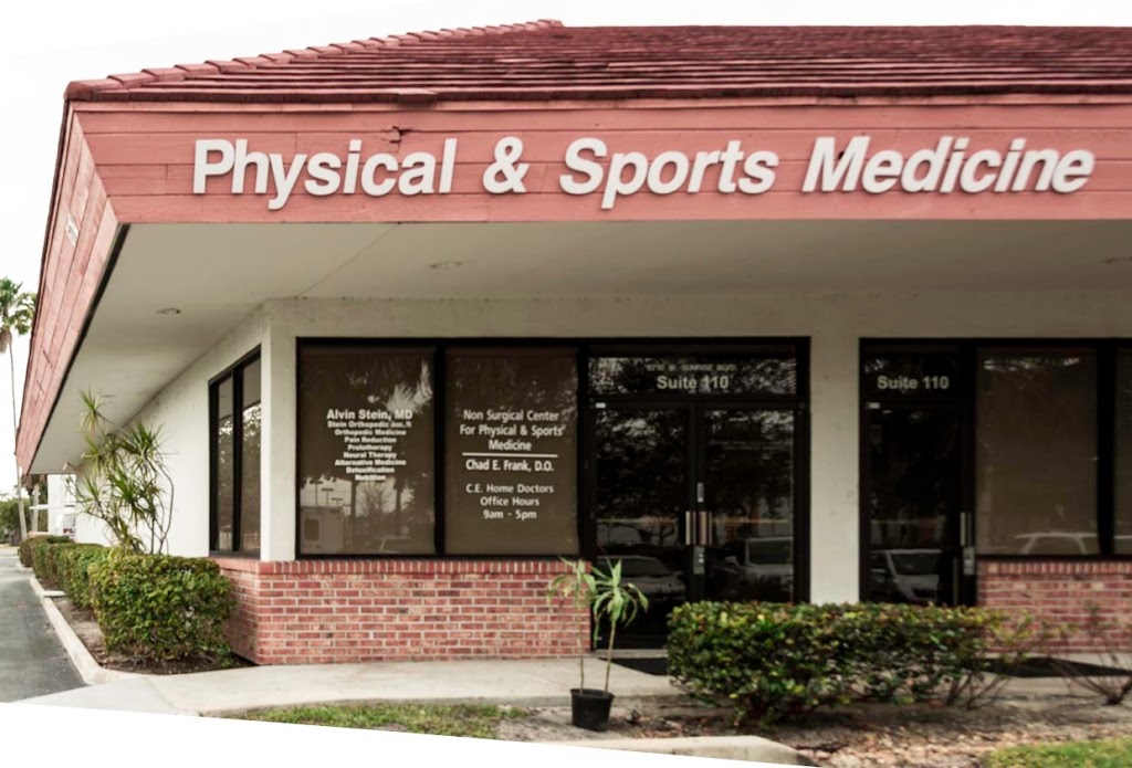 The Non-Surgical Center for Physical & Sports Medicine | 6710 W Sunrise Blvd Suite 110, Plantation, FL 33313, USA | Phone: (954) 316-4905