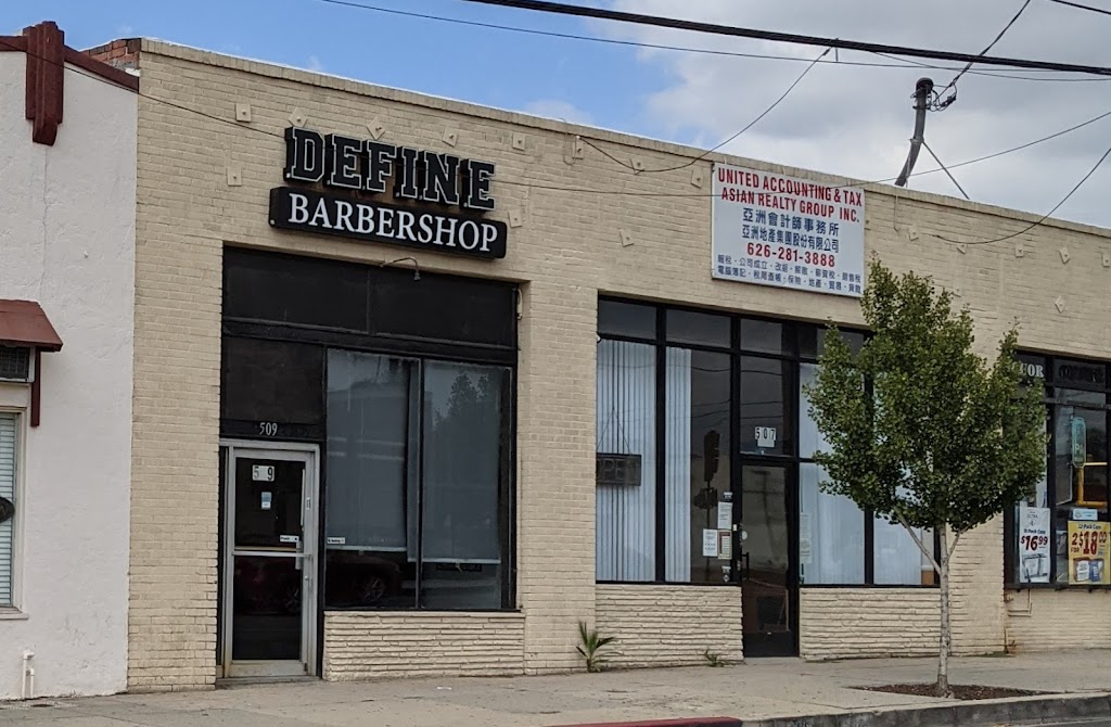 Define Barbershop | 509 S Del Mar Ave #2407, San Gabriel, CA 91776, USA | Phone: (626) 625-7444