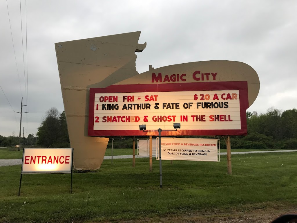 Magic City Drive-In Theater | 5602 S Cleveland Massillon Rd, Barberton, OH 44203, USA | Phone: (330) 825-4333