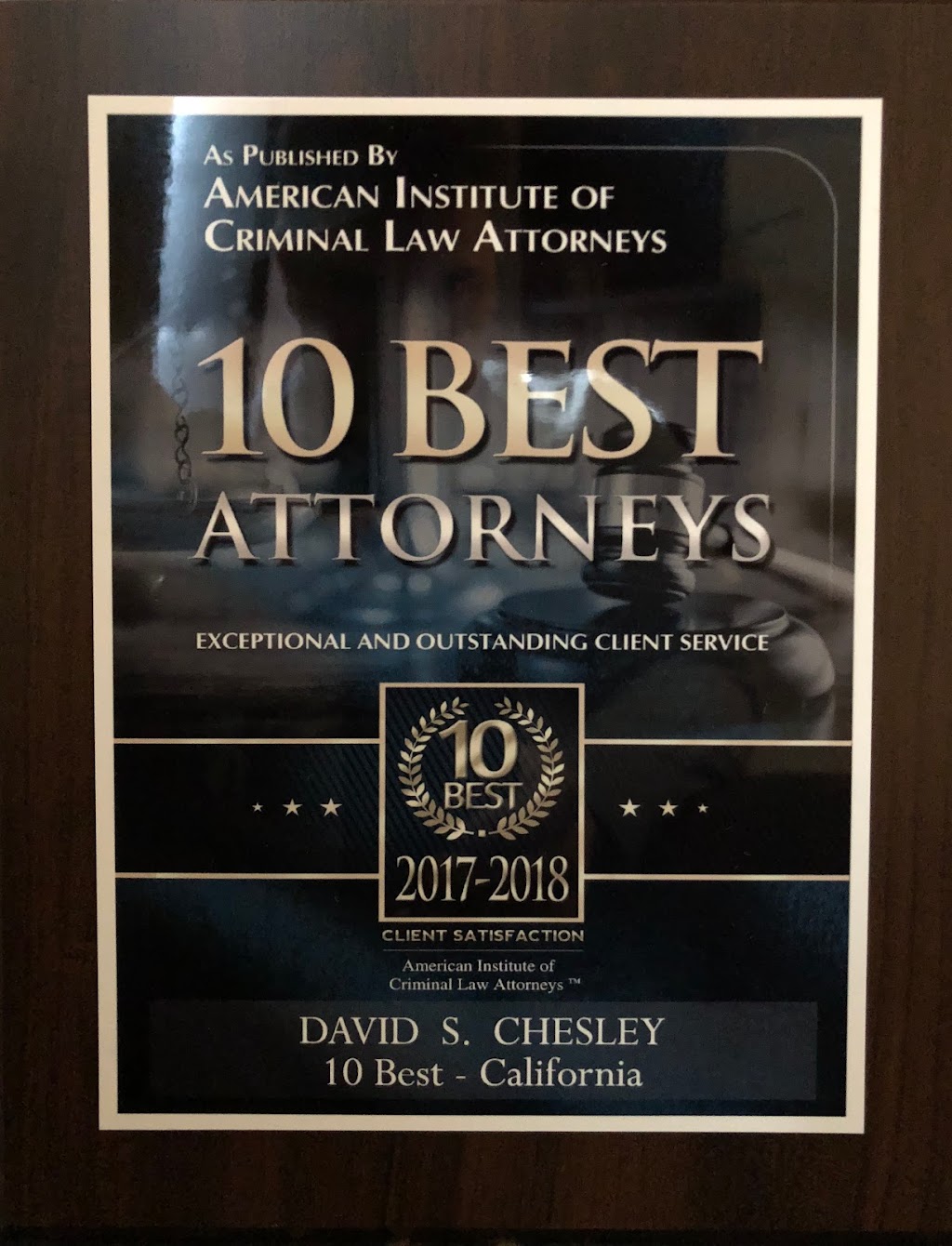 Law Offices of David Chesley | 1315 N Bullis Rd, Compton, CA 90221, USA | Phone: (424) 529-1178