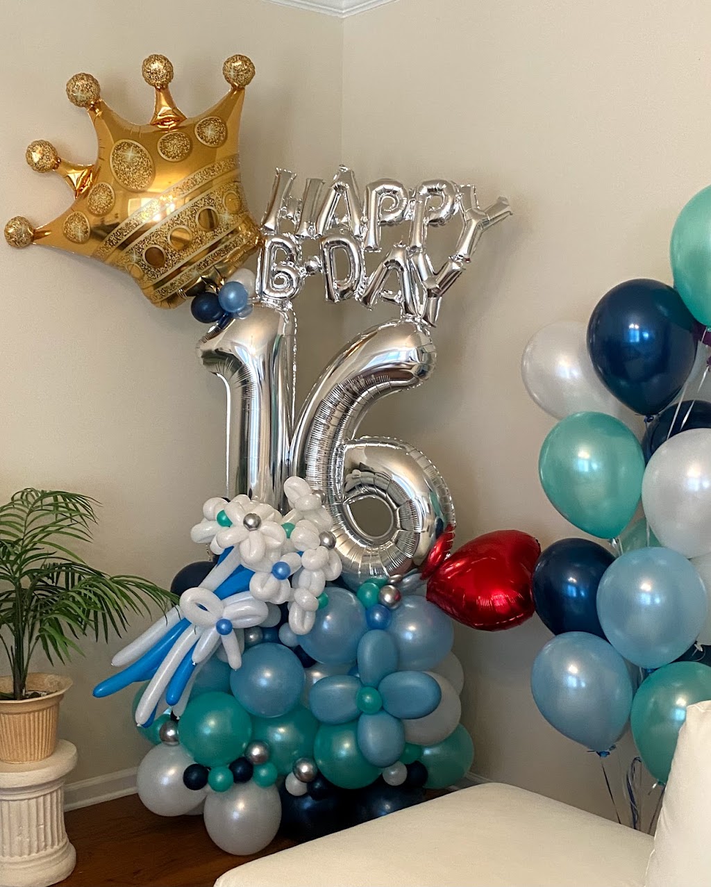 PARTY BALLOONS BY Q | 132 Jeffress Dr, Louisburg, NC 27549, USA | Phone: (919) 899-4700