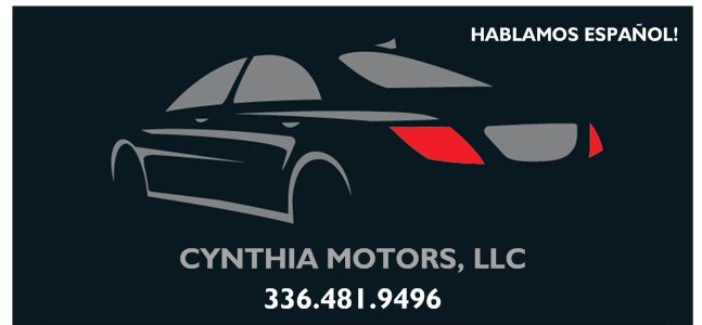 Cynthia Motors, LLC | 704 E Main St, Thomasville, NC 27360, USA | Phone: (336) 481-9496