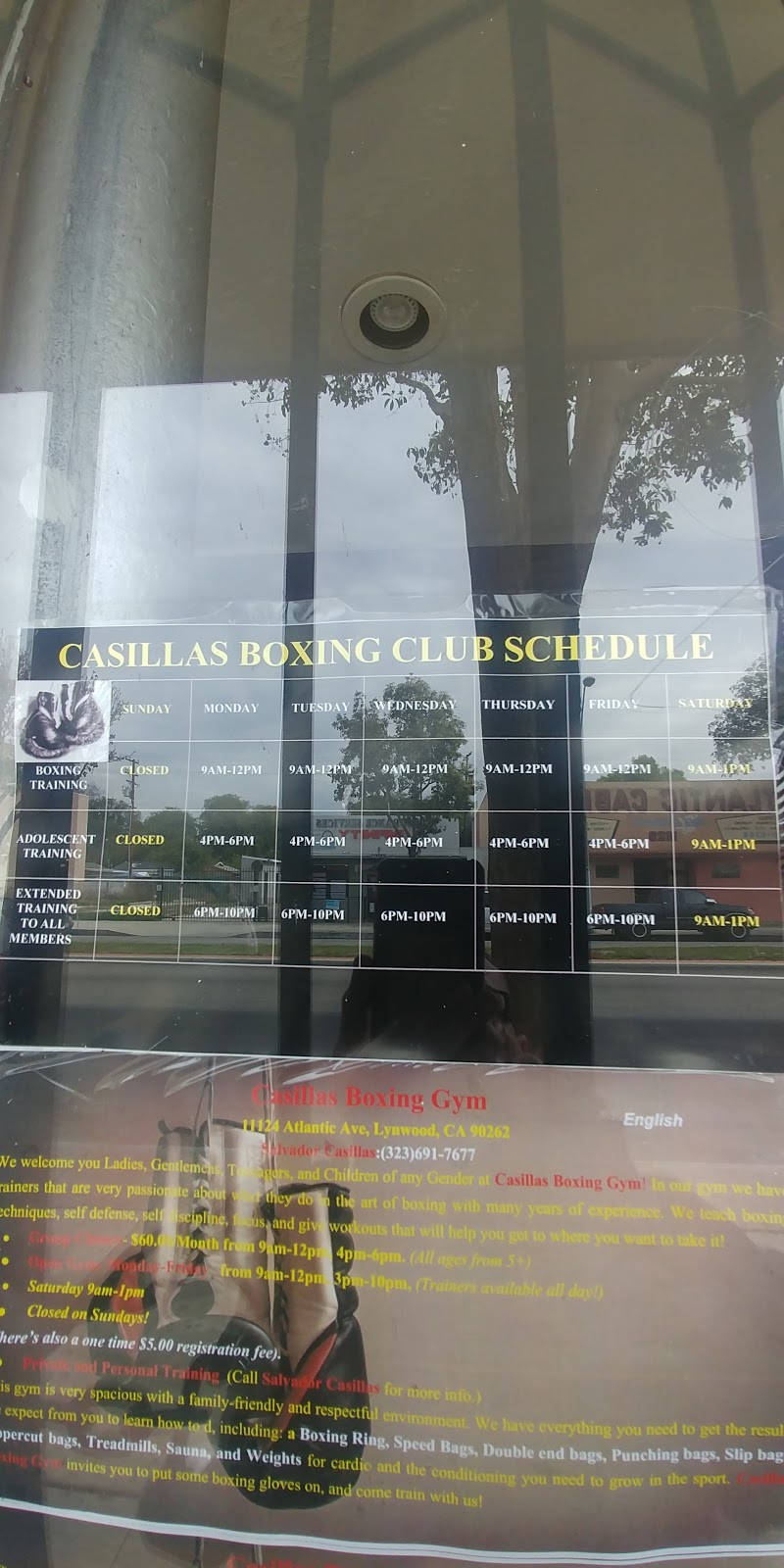 Casillas Boxing Gym | 11124 Atlantic Ave, Lynwood, CA 90262, USA | Phone: (323) 691-7677