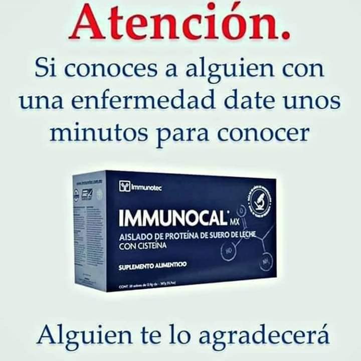 immunocal en Tijuana | San Bruno 20001, Buenos Aires Sur, 22207 Tijuana, B.C., Mexico | Phone: 664 678 9574