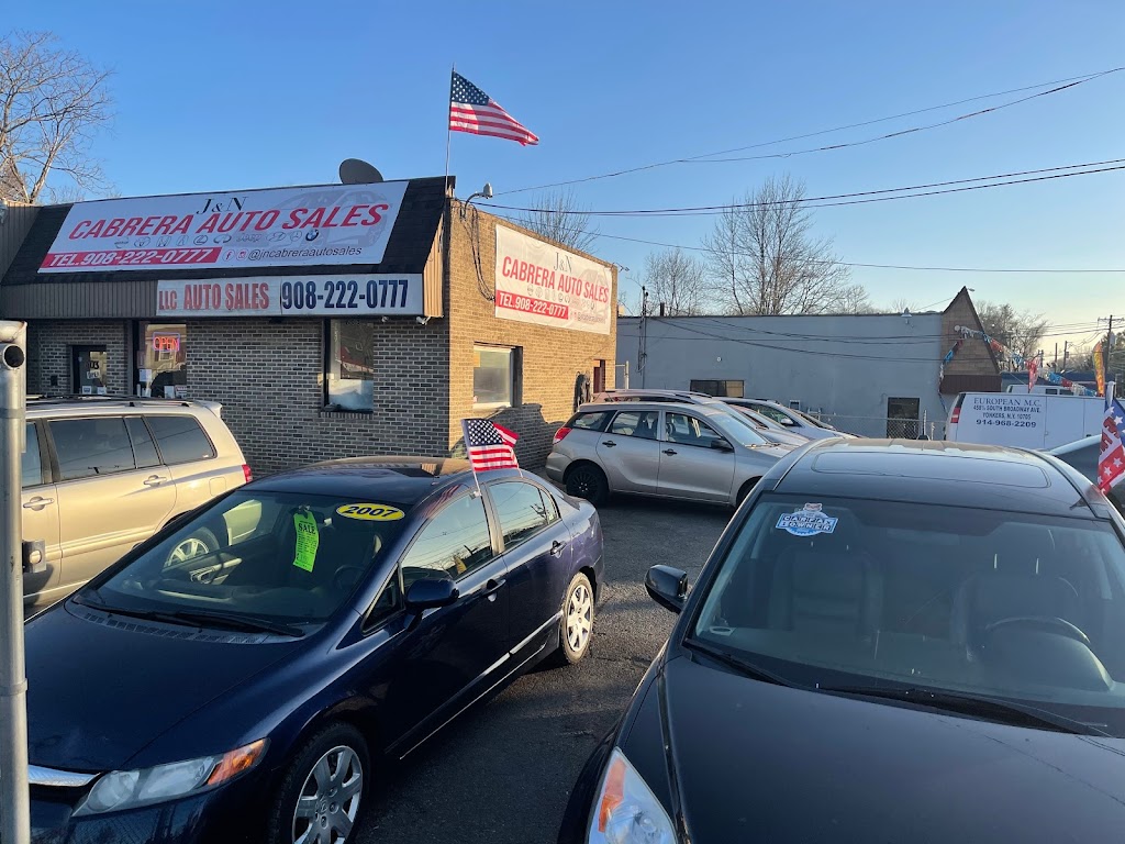 J&N CABRERA AUTO SALES | 603 W Front St, Plainfield, NJ 07060, USA | Phone: (908) 222-0777