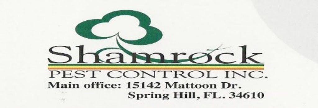 Shamrock Pest Control | 15142 Mattoon Dr, Spring Hill, FL 34610, USA | Phone: (727) 856-3301