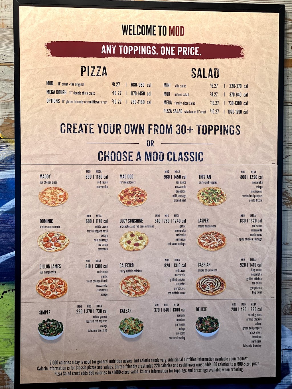 MOD Pizza | 1675 E Broad St Suite 109, Mansfield, TX 76063, USA | Phone: (682) 341-0506