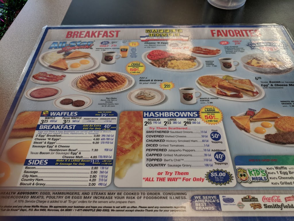 Waffle House | 2401 Helena Rd, Helena, AL 35080, USA | Phone: (205) 565-1284