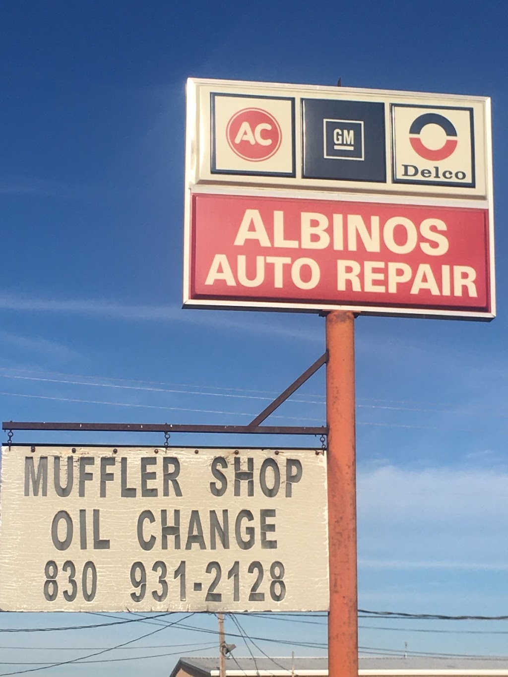 Albinos Auto Repair | 1302 US-90, Castroville, TX 78009, USA | Phone: (830) 931-2128
