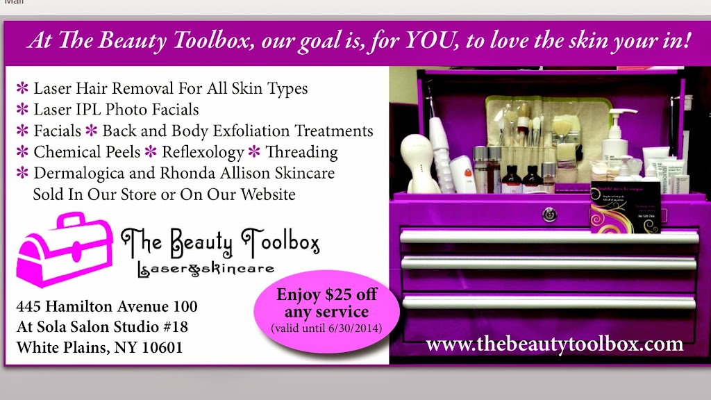 The Beauty Toolbox Laser & Skincare | 388 Tarrytown Rd, White Plains, NY 10607, USA | Phone: (914) 539-7166