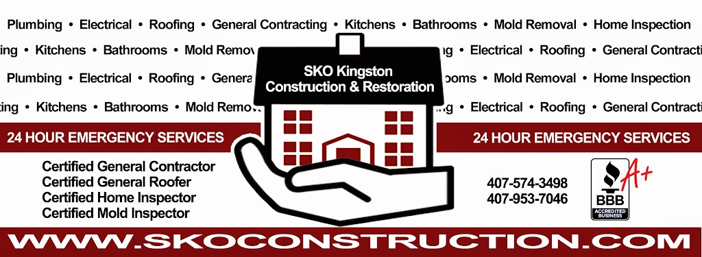 SKO Kingston Construction & Restoration, Inc. | 3442 Parkway Center Ct, Orlando, FL 32835, USA | Phone: (407) 953-7046