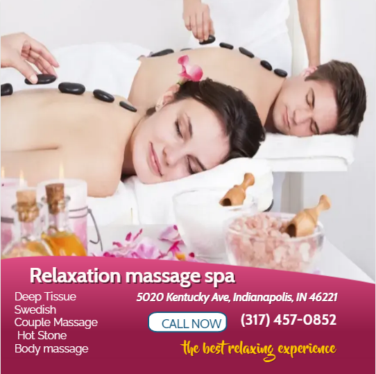 Relaxation Massage Spa | 5020 Kentucky Ave, Indianapolis, IN 46221, USA | Phone: (317) 457-0852