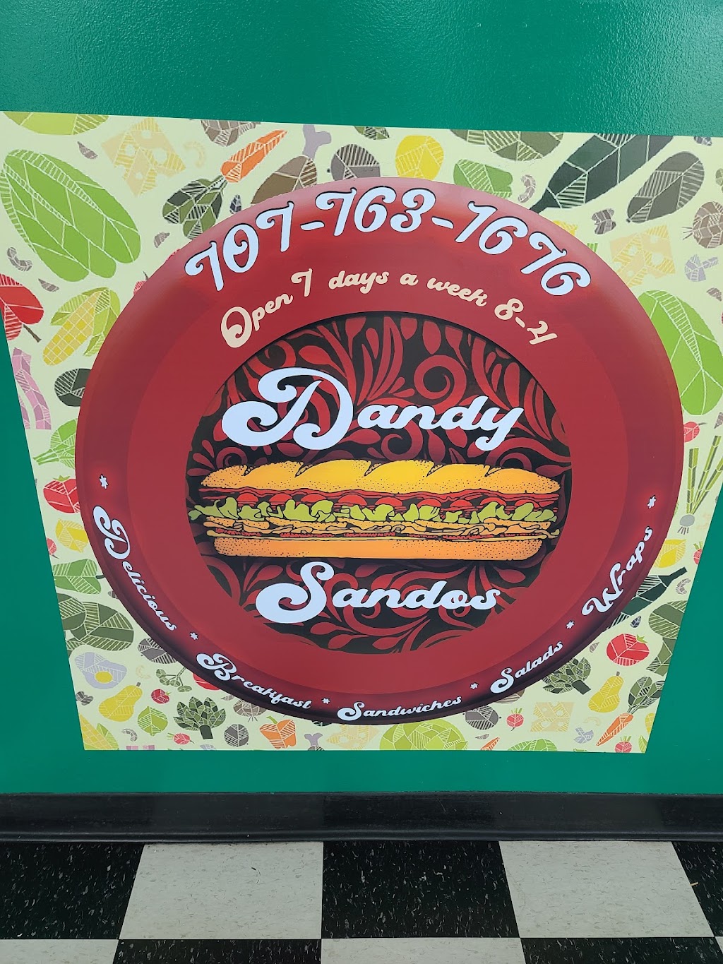 Dandy Sandos | 3100 Lakeville Hwy Ste C, Petaluma, CA 94954, USA | Phone: (707) 763-1676