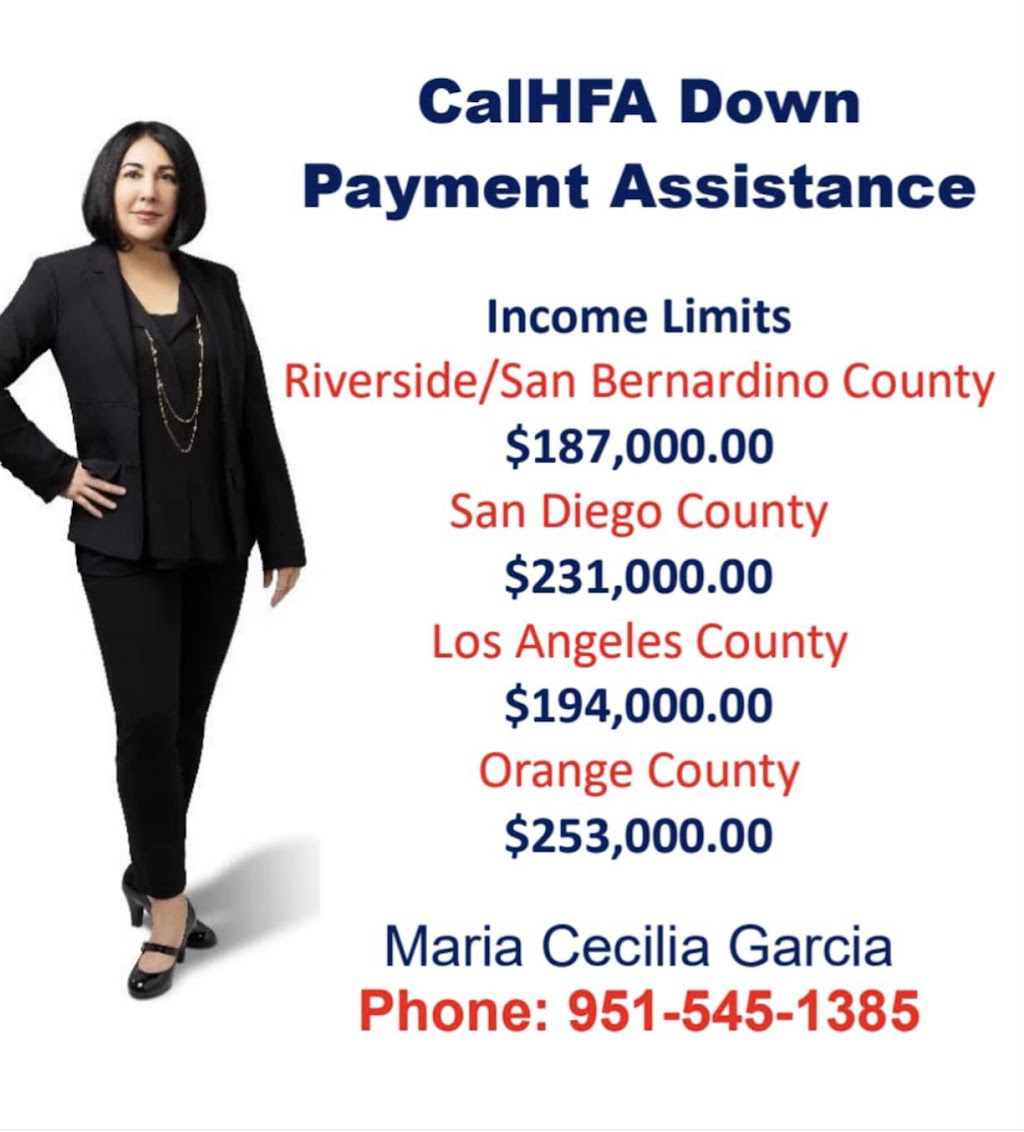 Maria Cecilia Garcia - Mortgage Advisor | The Mortgage Family | 41923 Second Street Suite 203, Temecula, CA 92590, USA | Phone: (951) 545-1385