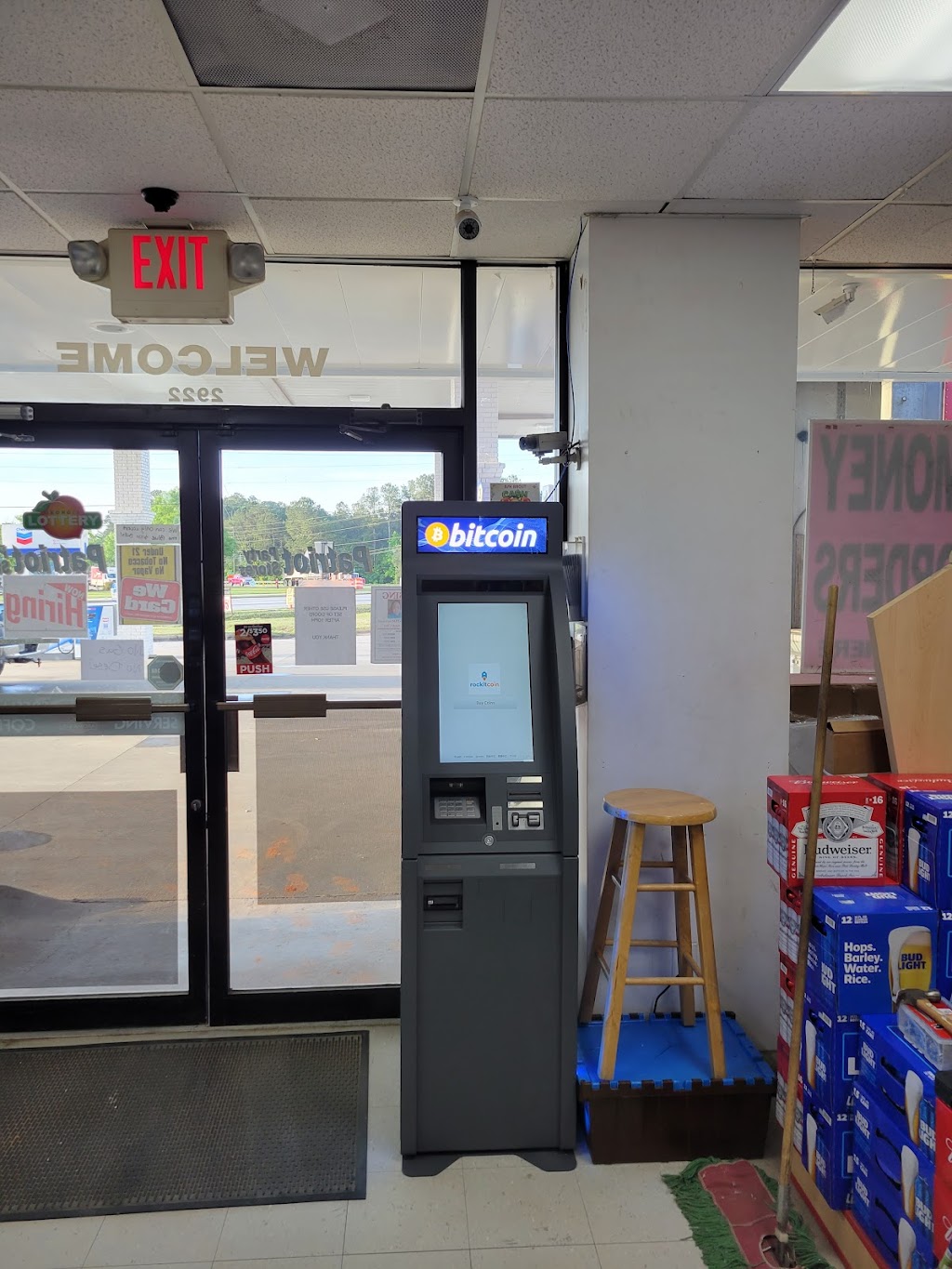 RockItCoin Bitcoin ATM | 2922 GA-85, Senoia, GA 30276, USA | Phone: (888) 702-4956