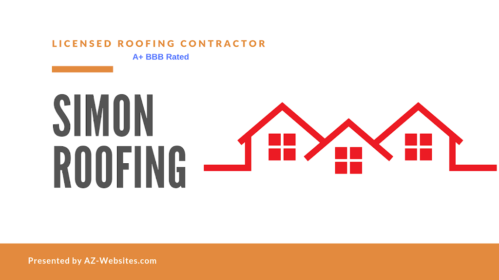 Simon Roofing | 14811 N Calle Del Prado, Fountain Hills, AZ 85268, USA | Phone: (480) 837-7862