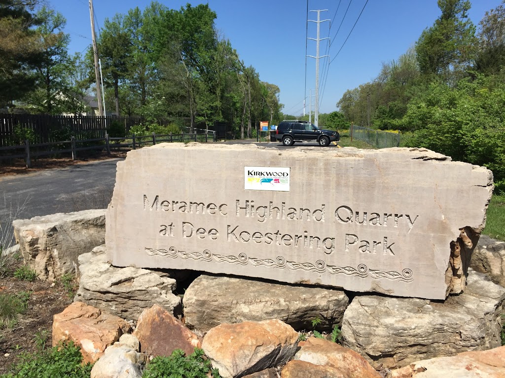 Dee Koestering Park | 1703 Marshall Rd, Kirkwood, MO 63122, USA | Phone: (314) 822-5855