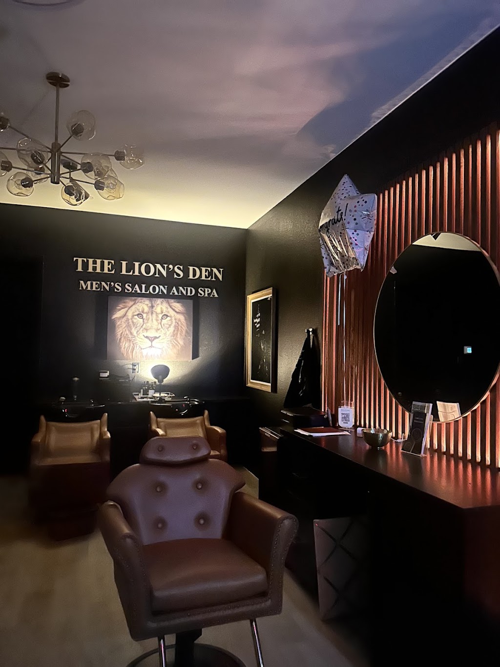 The Lions Den Mens Salon & Spa | 486 S Centro Cir Suite B, Shenandoah, TX 77385, USA | Phone: (832) 921-6378