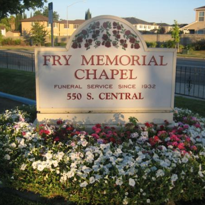 Fry Memorial Chapel | 550 S Central Ave, Tracy, CA 95376, USA | Phone: (209) 836-1970