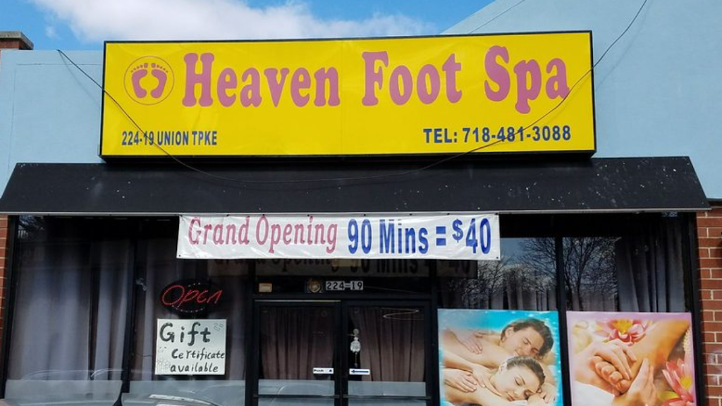 Heaven Foot Spa | 22419 Union Tpke, Queens, NY 11364, USA | Phone: (718) 481-3088