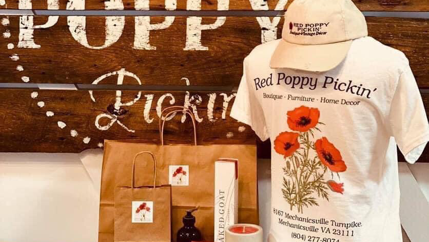 Red Poppy Pickin By Chelseas Creations, LLC | 8167 Mechanicsville Turnpike, Suite A, The Windmill Center (located Directly Behind Cold Harbor Restaurant, Mechanicsville, VA 23111, USA | Phone: (804) 277-8074