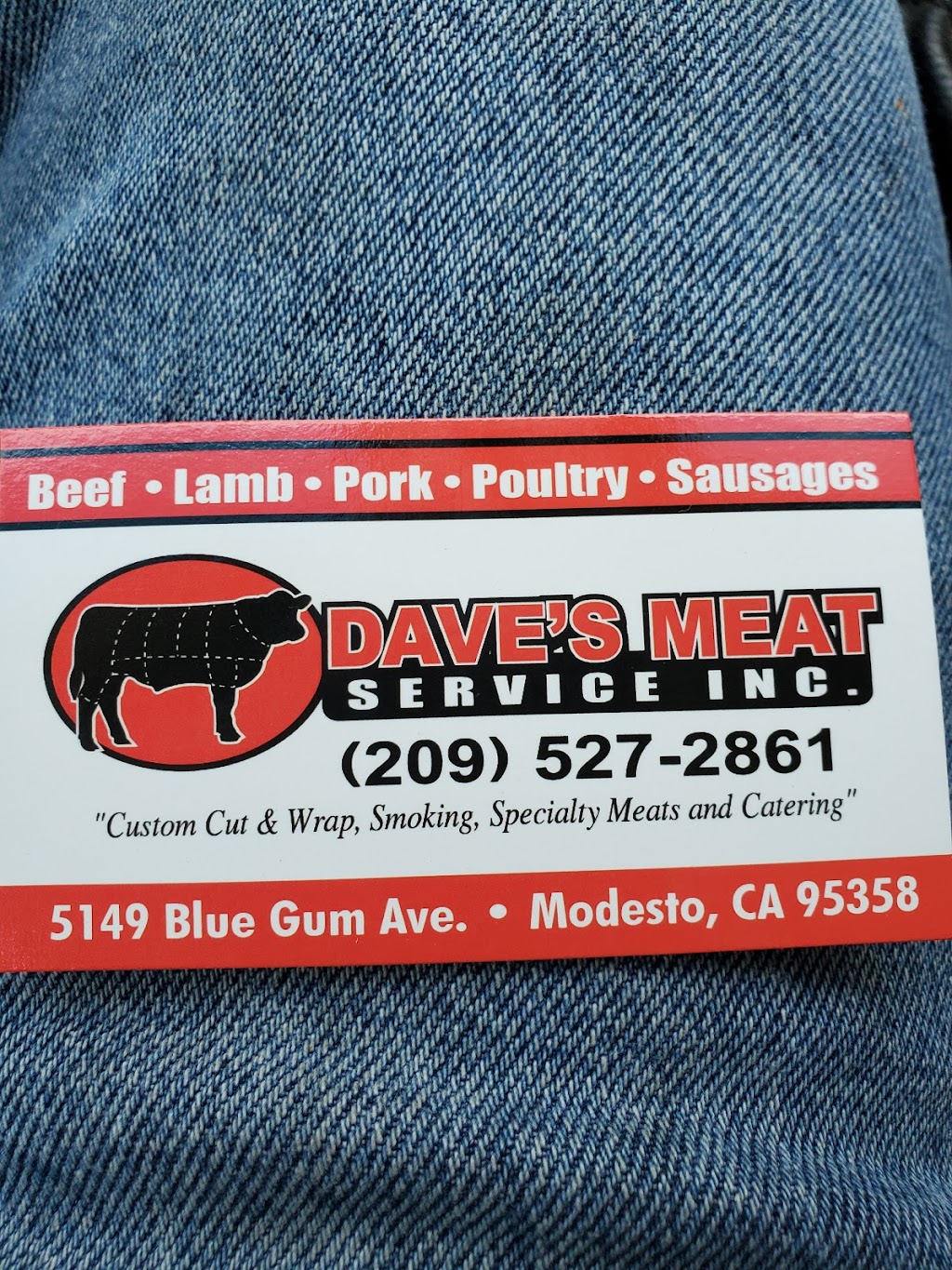 Daves Meat Service | 5149 Blue Gum Ave, Modesto, CA 95358, USA | Phone: (209) 527-2861