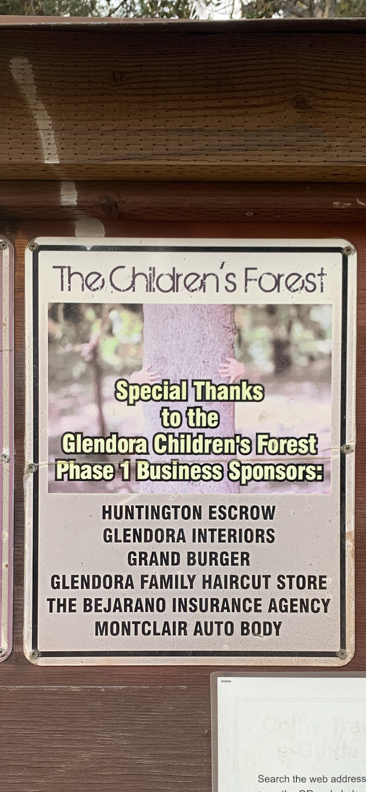 The Children’s Forest | 1100 Glendora Mountain Rd, Glendora, CA 91741, USA | Phone: (626) 335-1771